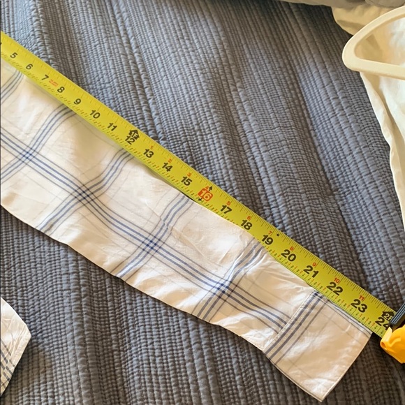 Gently Loved Harley-Davidson White Striped  Shirt - Picture 8 of 9